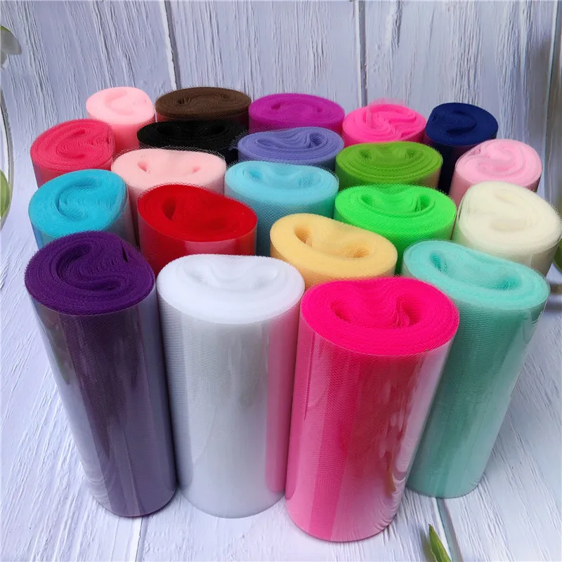 15cm Tulle Dress Organza Tulle Fabric Wedding Decorations Tulle Rolls Baby Shower Bachelorette Party Decorations for Kids.Q 15cm Tulle Dress Organza Tulle Fabric Wedding Decorations Tulle Rolls Baby Shower Bachelorette Party Decorations for Kids.Q