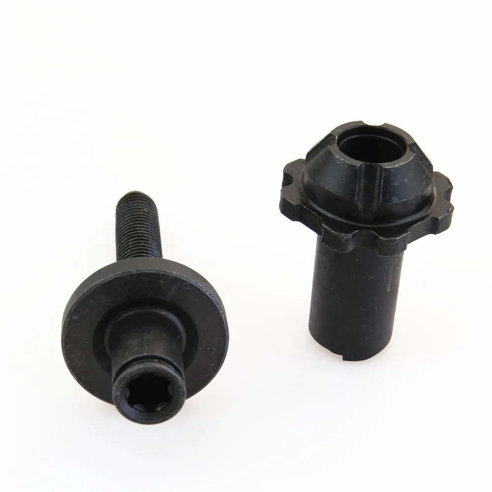 Juego RWSYPL 2 para Passat B6 B7 Tiguan sistema de freno de coche 6 Torx rueda trasera freno de mano Servo pinzas Motor + tornillo de accionamiento 3C0998281B