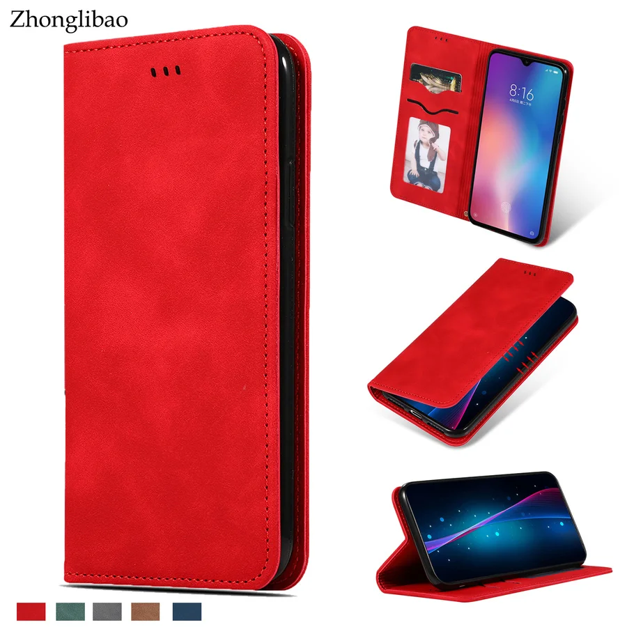 

Luxury Flip Case for Xiaomi Mi 9 Se Redmi k20 7a Note 7 6 Pro Leather Skin Silicone Magnetic Card Holder Wallet Stand Book Cover