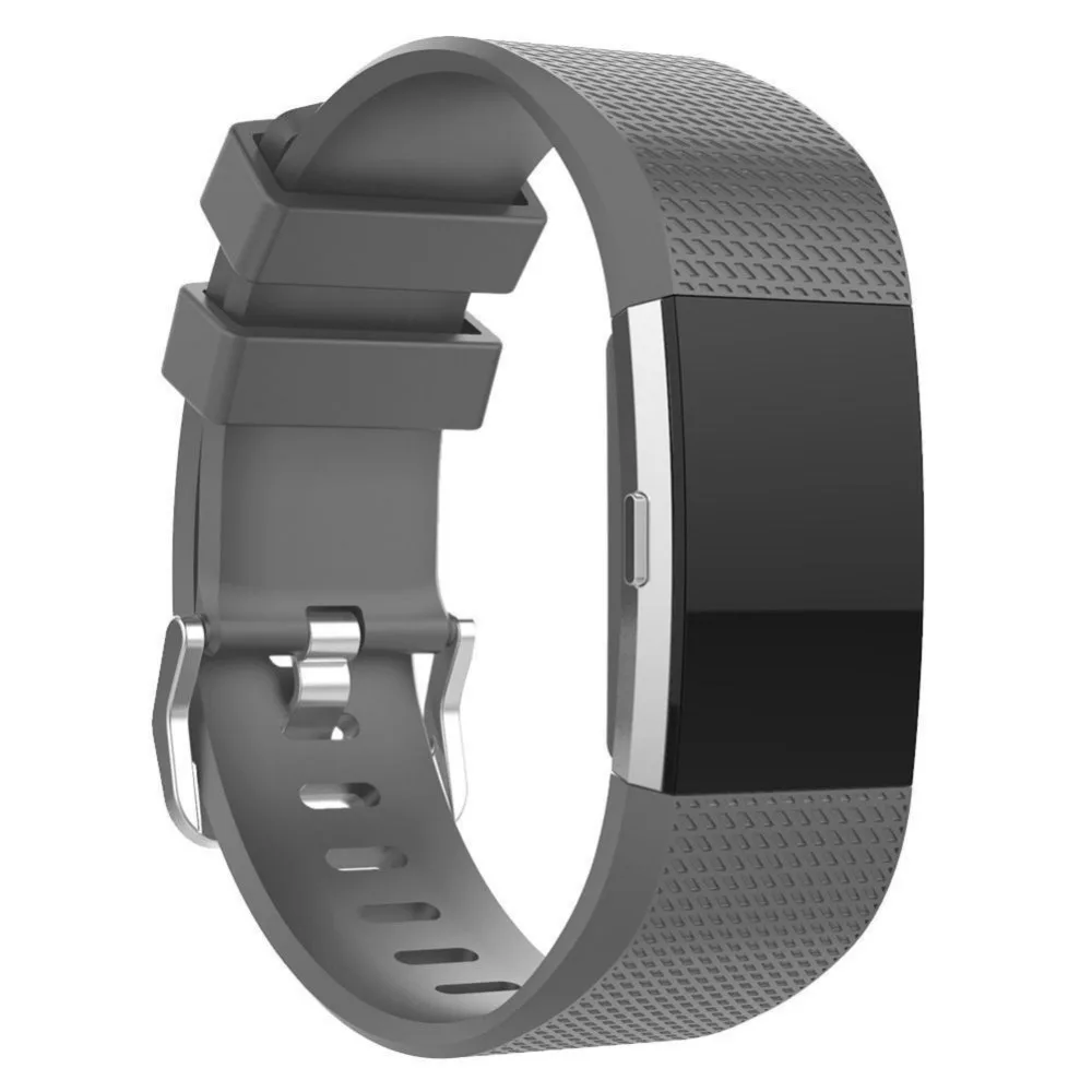 Новый Силиконовый мягкий силиконовый ремешок для наручных часов Fitbit Charge 2 Ruber Band