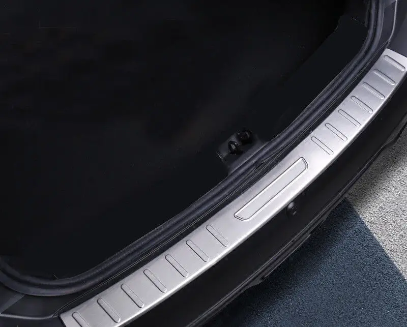 

Outer Rear Bumper Protector Sill Plate Guard Trim For Nissan Kicks 2016 - 2018