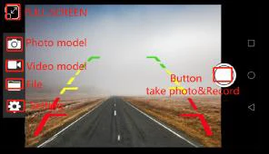 DC Video Wifi Transmitter For Car Rearview Image in Mobile APP Monitoring Support Video Record & Photo Snapshot & Channel Change_4