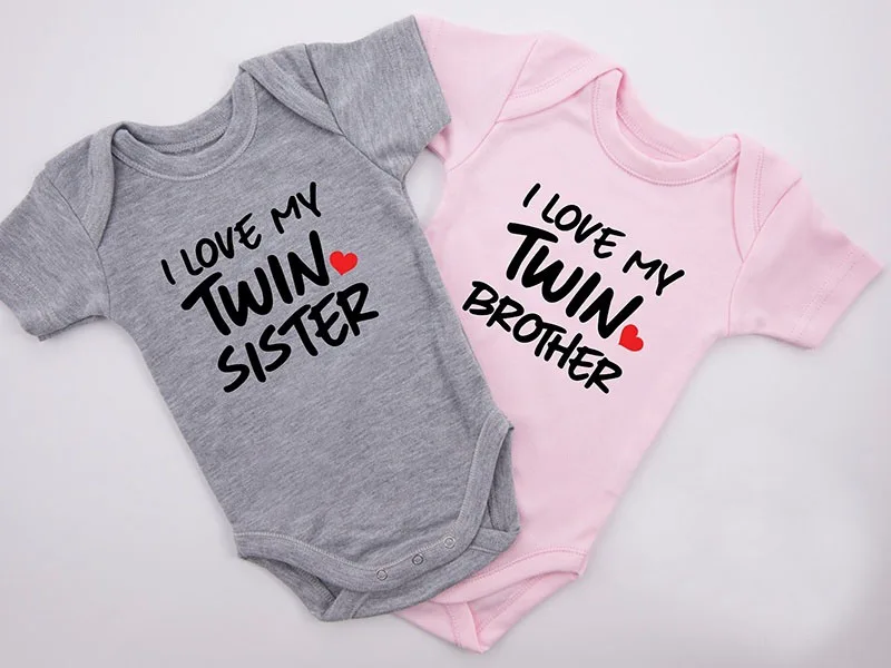 JOYU Newborn Infant Baby Girl Boy Funny Letter Print Outfits Clothes Short Sleeve Jumpsuit