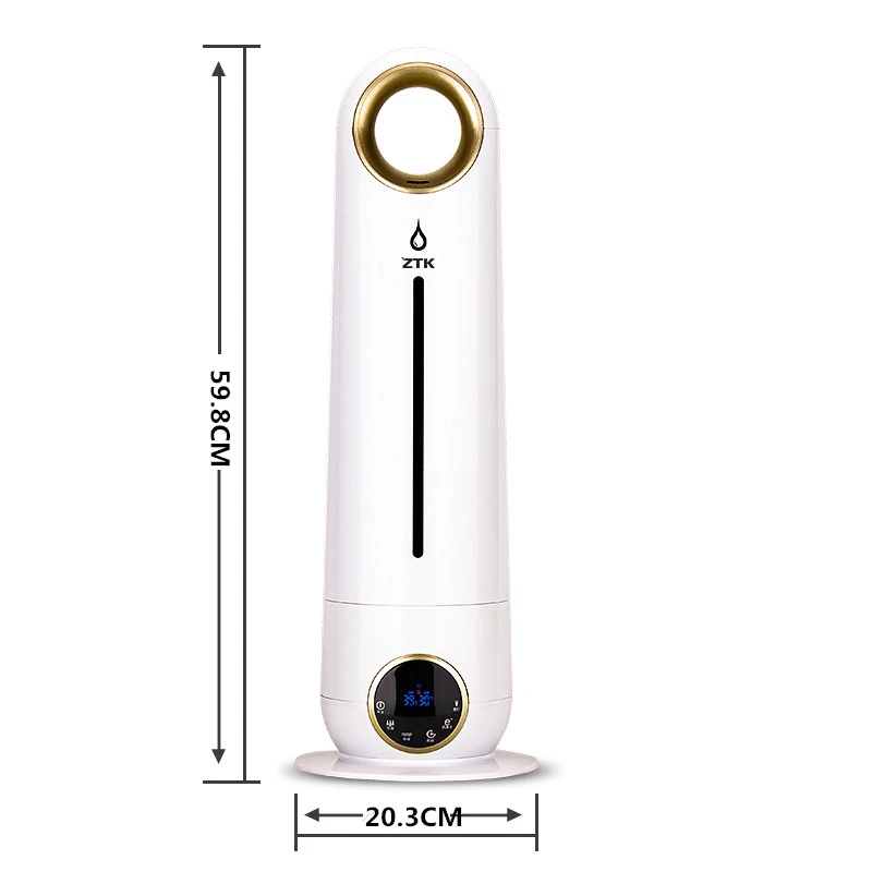 

220V Ultra Mute Household Intelligent Air Humidifier Aromatherapy Diffuser Floor Type With Remote Control Anion Humidistat