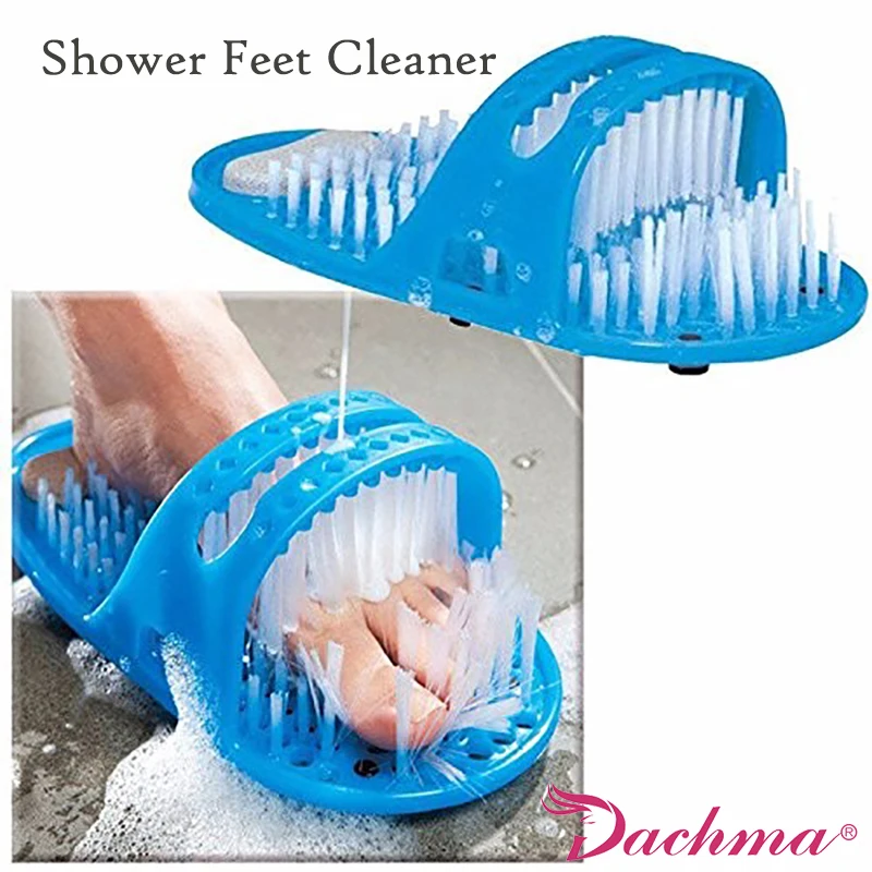 Bath Shower Foot Brush Feet Cleaner Foot File Scrubber Easy Spa Cleaner