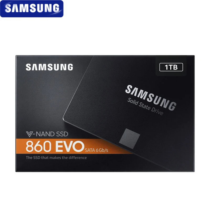 SAMSUNG SSD 860 EVO 250 ГБ 500 Внутренний твердотельный жесткий диск HDD жесткий диск SATA3 2,5 дюймов ноутбука, настольного компьютера, ПК, MLC disco duro 1 ТБ