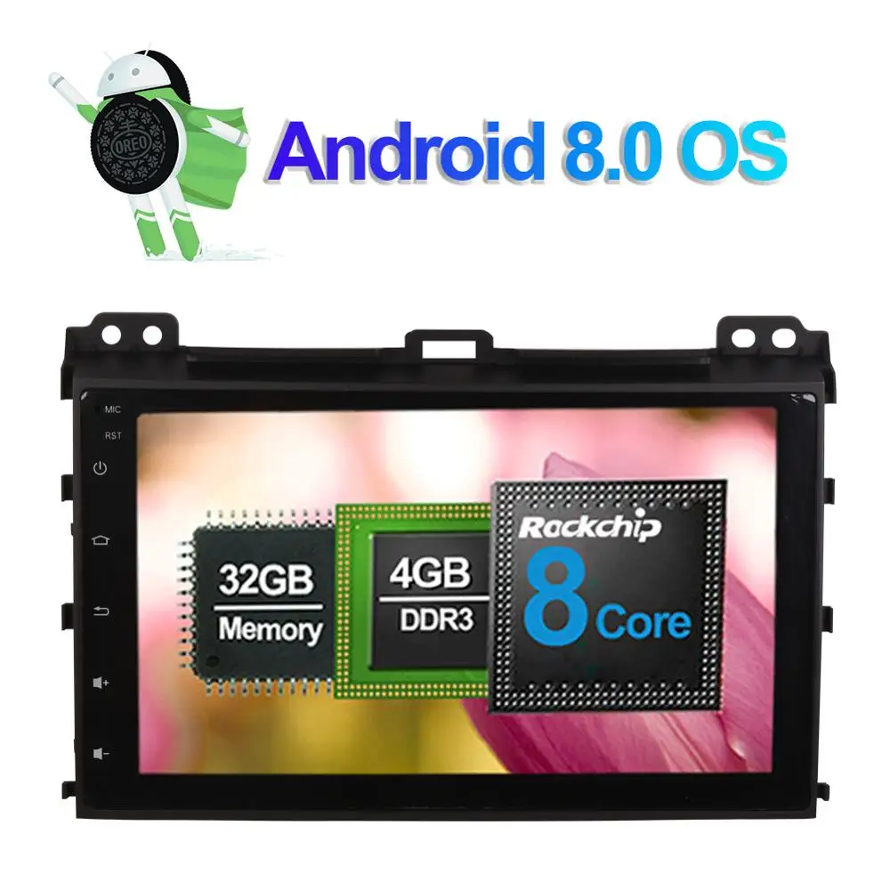 Android 7 1/8 0 Octa Core 4GB RAM IPS экран автомобильное радио стерео с WIFI GPS навигация для Toyota