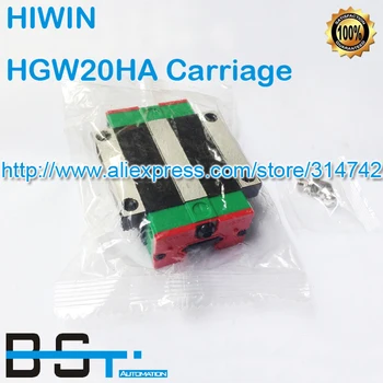 

100% original HIWIN HGW20HA Linear carriages blocks HGW20HC # match with HGR20 guide way(only carriage)