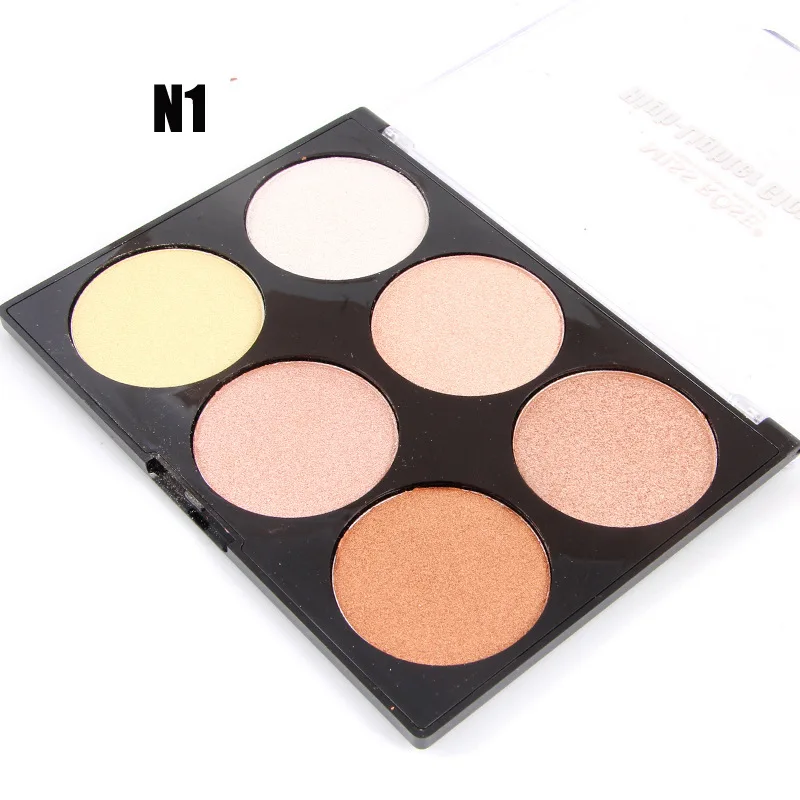 Bronzer And Highlighter Glow Kit Palette Contouring Powder Makeup
