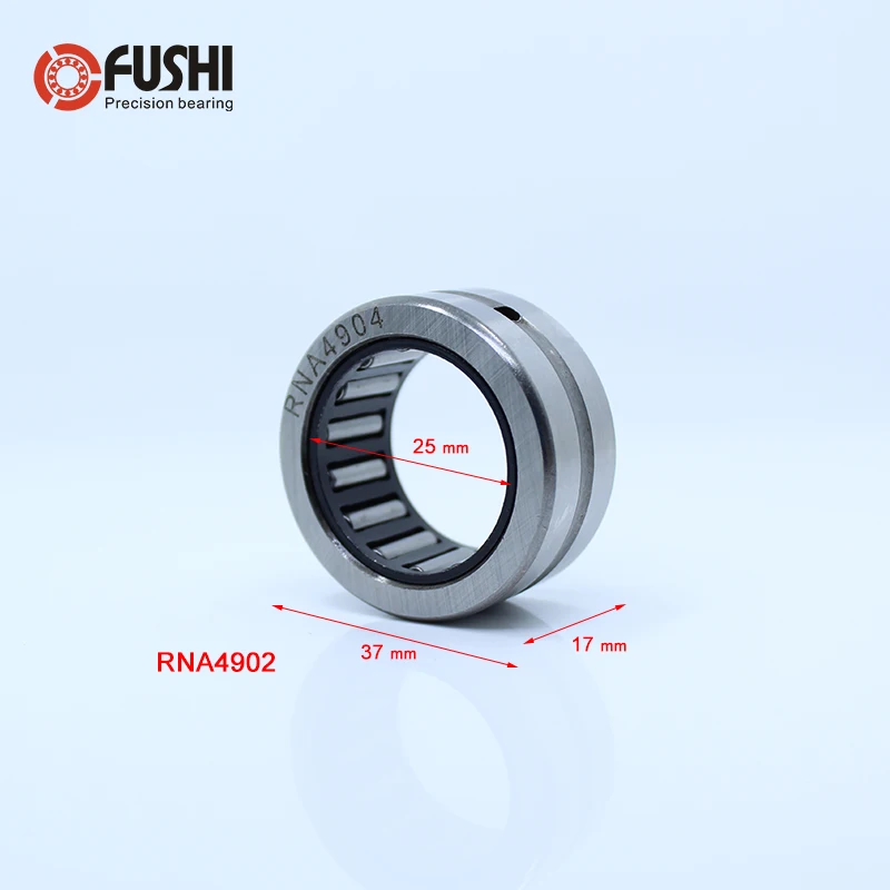 Подшипник RNA4904 25*37*17 мм (1 шт.) игольчатые роликовые подшипники с твердым ошейником