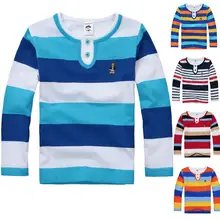 High quality baby toddler big children t-shirts boys girls clothes kids t shirt spring autumn cotton long sleeve shirt