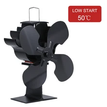 Best Price 4 Blades Heat Powered Fireplace Fan for Wood Stoves Burning Log Burner Home Fireplace Fan Efficient Heat Distribution Home Tools Best Price 4 Blades Heat Powered Fireplace Fan for Wood Stoves Burning Log Burner Home Fireplace Fan Efficient Heat Distribution Home Tools