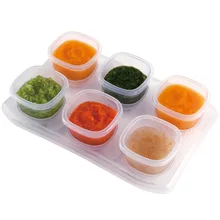 Пакет для хранения грудного молока 60 мл Детские коробки для еды контейнер для хранения закусок Мини Портативный Crisper герметичная коробка для новорожденных 1 шт