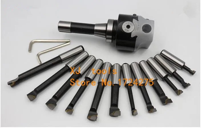 CNC boring head CNC machine tool R8 series boring system set Chinese ...