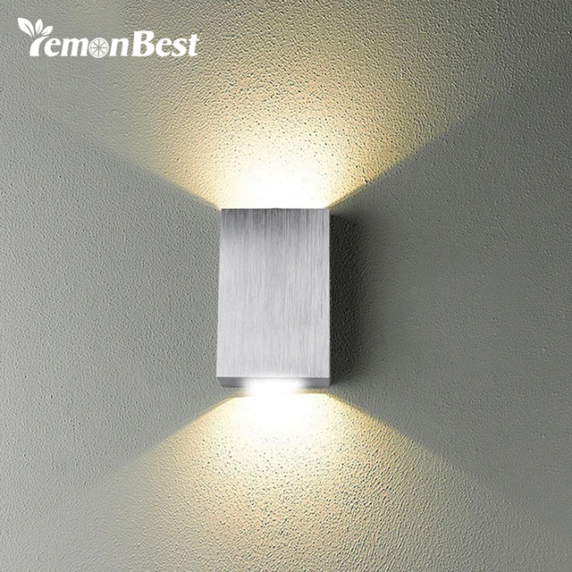 Modern Style Dual Head 2w Led Wall Light Indoor And Outdoor Modern Style Dual Head 2w Led Wall Light Indoor And Outdoor Decoration Aluminum Mini Lamp