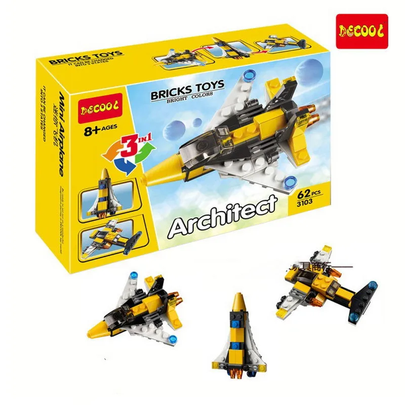 Building Blocks Compatible with Lego DG3101-3104 Models Building Kits Blocks Toys Hobby Hobbies For Chlidren