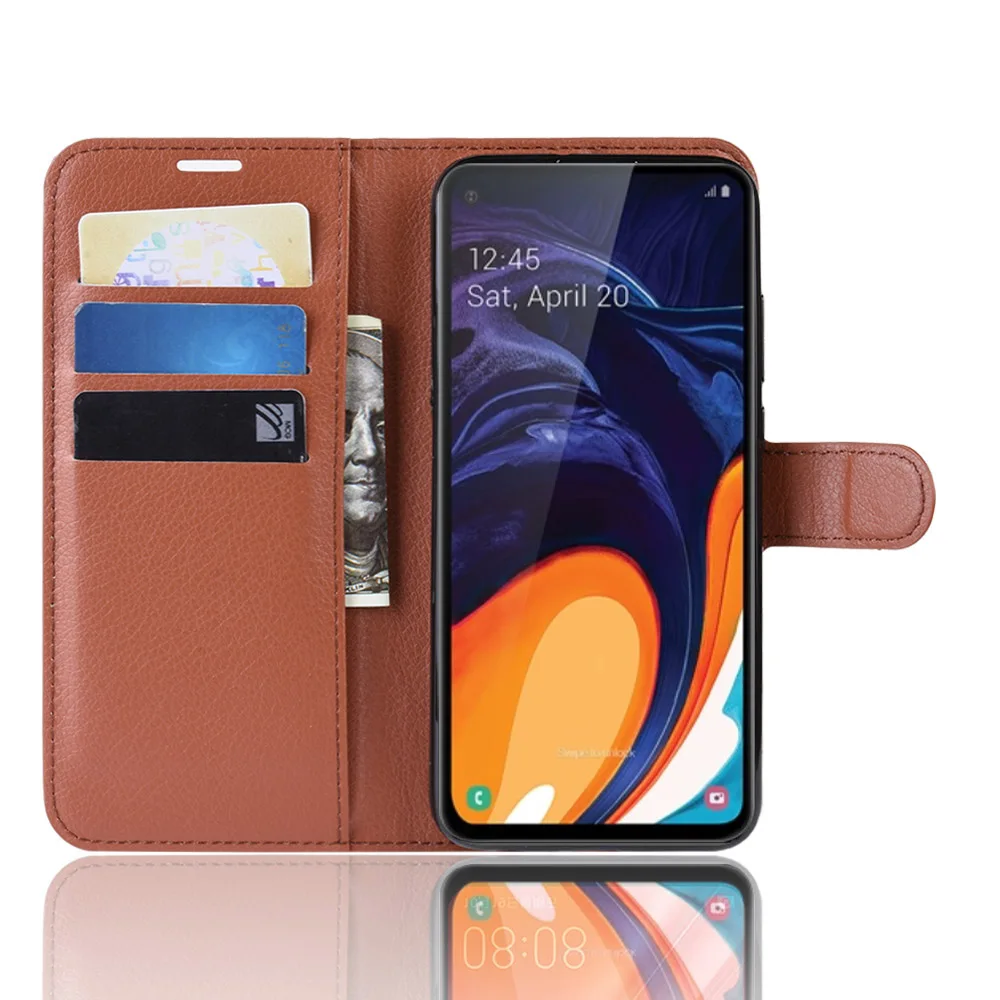 Luxury Cover For Samsung Galaxy A60 Case Flip Wallet PU Leather Cover For Samsung Galaxy A60 Book Style Cell Phone Cases Luxury Cover For Samsung Galaxy A60 Case Flip Wallet PU Leather Cover For Samsung Galaxy A60 Book Style Cell Phone Cases