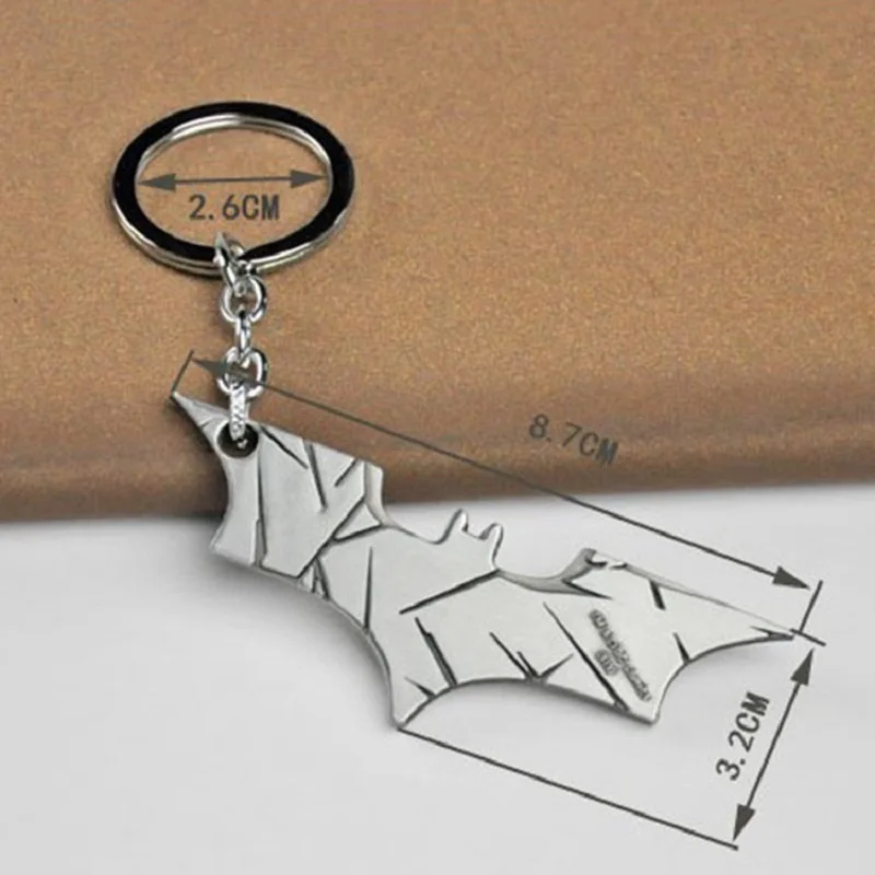 

3 Style Superman vs batman Keychain Action Toy Figures Alloy Models For Boys Best Gift