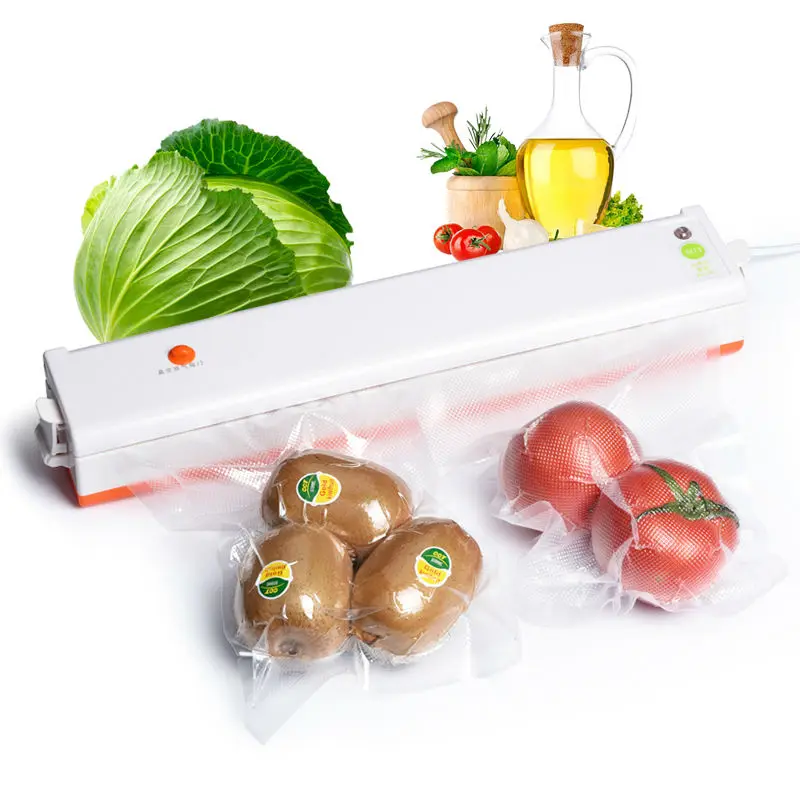 

2018 new NewVacuum Sealer Vacuum Packing Machine 220V Household Sous Vide Food Sealer With 10Pcs Sealing Machine Packages