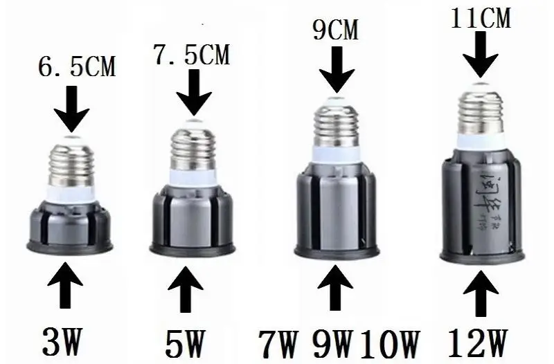 3 W/5 W/7 W/9 W GU10 удара светодиодные лампы ламповое освещение люстр теплый белый/холодный белый светодиодное COB освещение Бесплатная доставка