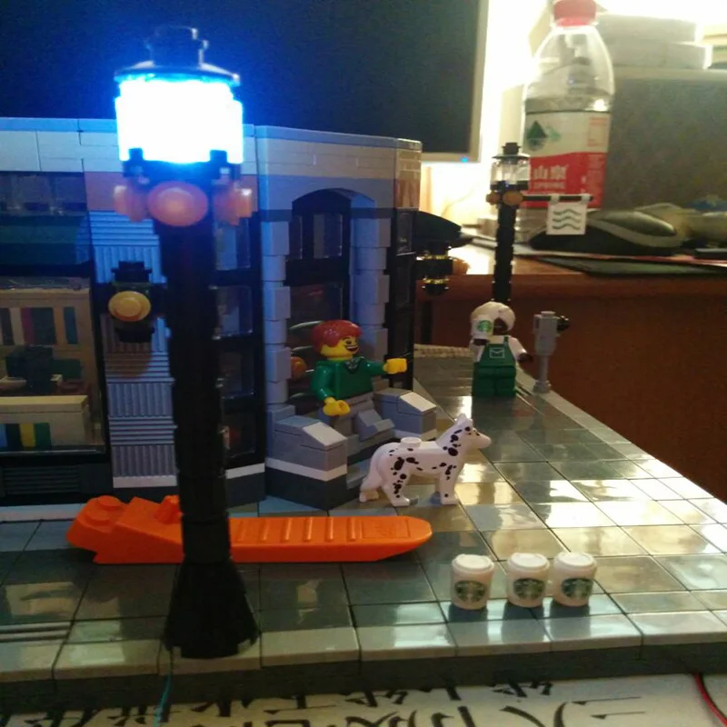 Led Light Set For Lego Building Compatible 15017 City Street Starbucks Bookstore Cafe Blocks Toys Creator City Street Lighting Led Light Set For Lego Building Compatible 15017 City Street Starbucks Bookstore Cafe Blocks Toys Creator City Street Lighting