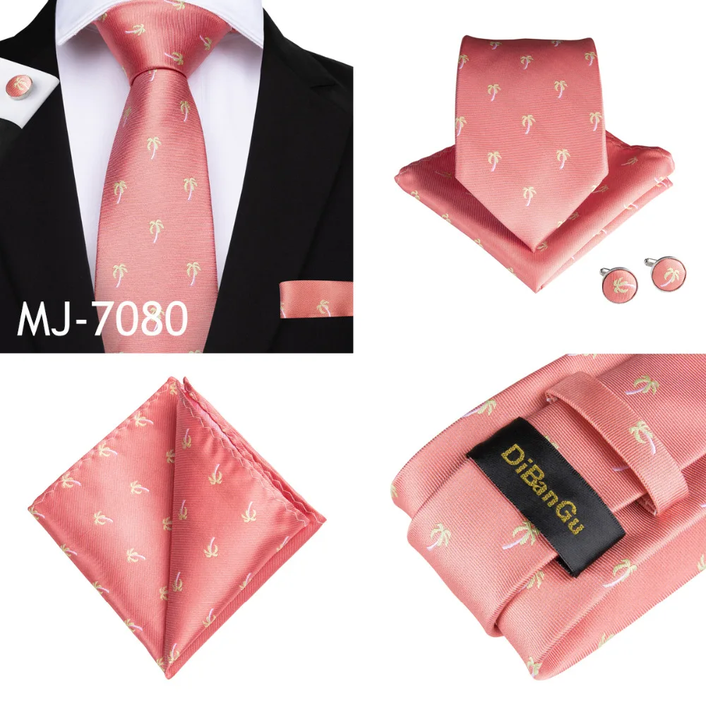 Розовый мужской галстук, узор в горошек, галстуки для мужчин, модный галстук из полиэстера, шелковый галстук, платок, аксессуары для одежды, Hombre Corbata