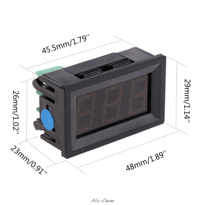 1 шт. XH-B310 цифровой термометр 12 В измеритель температуры K-type M6 измерительный прибор для термопары