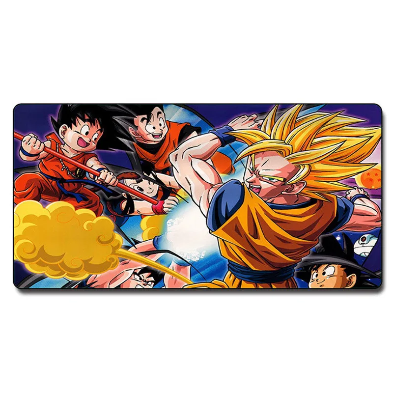 Gmilli Dragon Ball Z игровой коврик для мыши ПК Компьютерные мыши коврик XL Большой размер 600*300*3 мм дропшиппинг