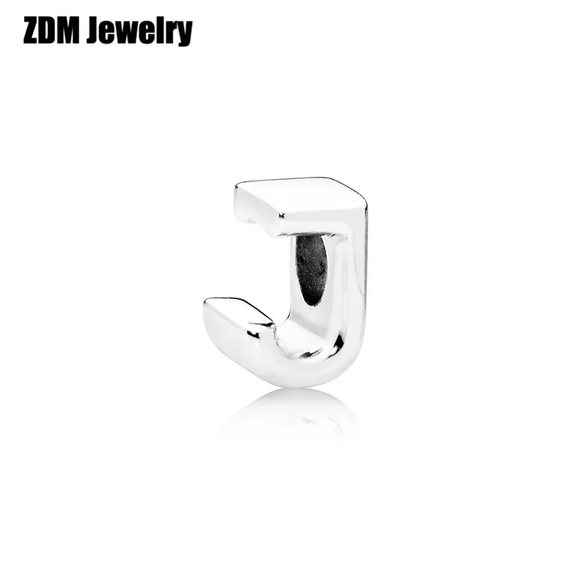 100% 925 Sterling Silver Original 797464 LETTER J CHARM Beaded | Украшения и аксессуары