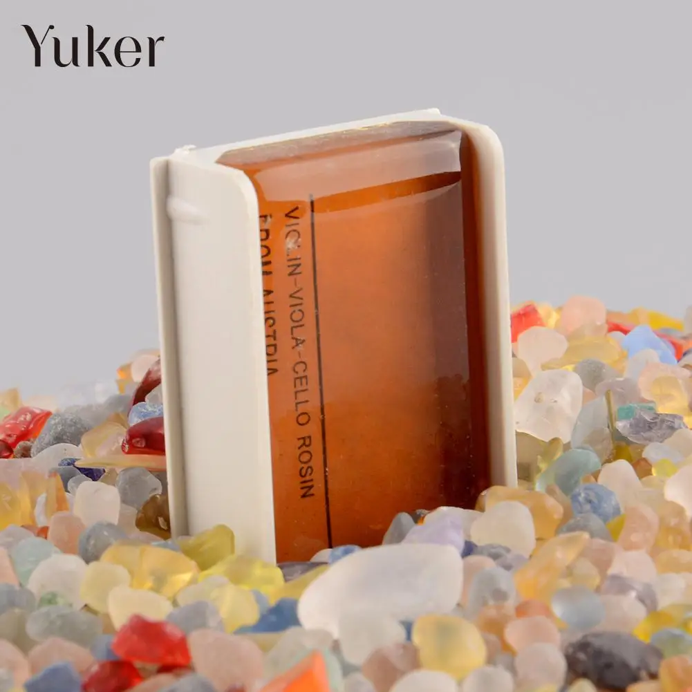 

1 Pcs Violin Rosin New Natural Light Rosin For Violin Bow Strings Orchestra Amber High Quality Musical Instruments Accessories