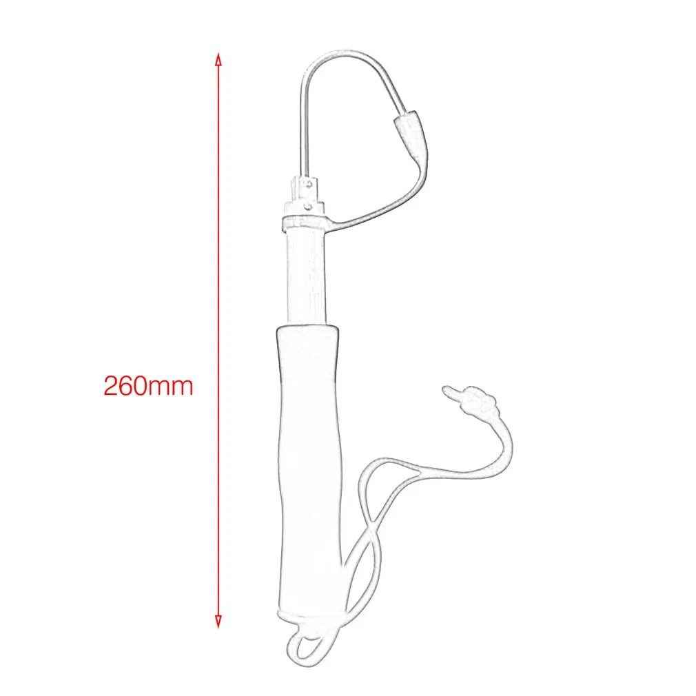 60 см или 120 см нержавеющая сталь морская телескопическая рыболовная Gaff алюминиевый сплав Копье Крюк рыболовные снасти открытый рыболовный инструмент