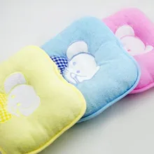 Хлопчатобумажная подушка для новорожденных с принтом слоненка