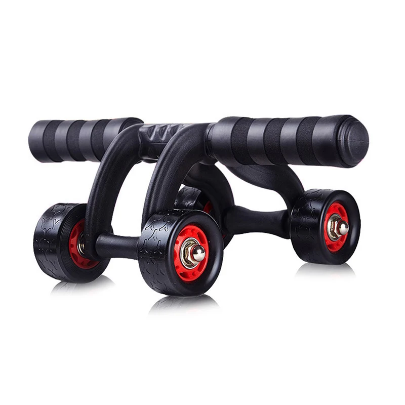 

Abdominal 4 Wheels Ab Roller Workout Reduce Injuries Exercise Suit For Beginner Home Gym Fitness Equipment B2Cshop