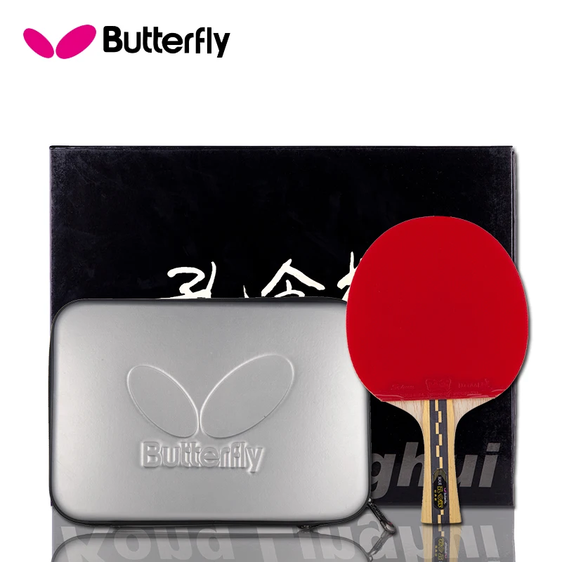 Genuine butterfly kong linghui custom table tennis racket ping pong
