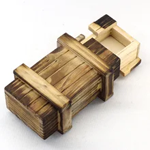 EFHH Magic Box Wooden Toy Good Gift Box Children Adult Unlock Puzzle Toys Wood Game Box