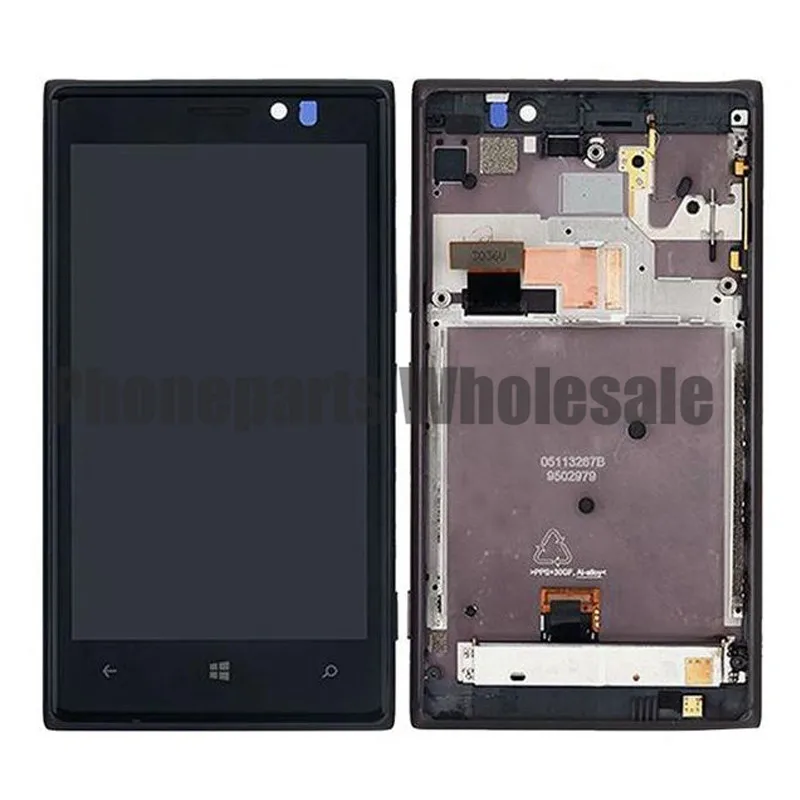 

4.5 inch Full LCD For Nokia Lumia 925 LCD Screen With Touch Screen Digitizer Assembly with Frame Free Shipping