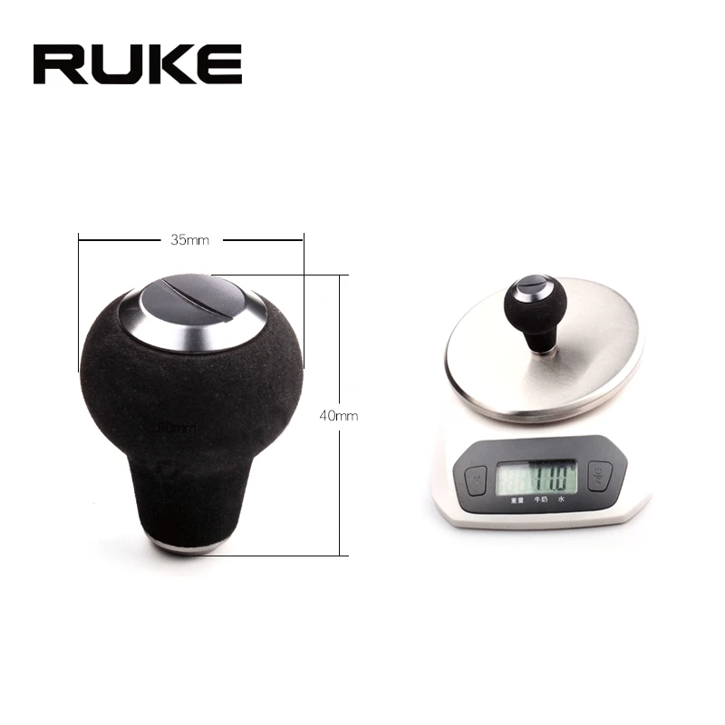 Ruke 1pc Fishing Reel Handle Knob EVA Materals Weight 11g Suit For Shi/ Da Reel Inlcude 2pcs Bearings 4pcs Washers DIY Accessory