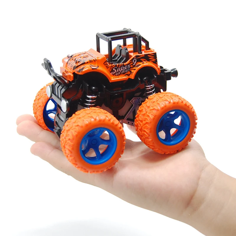 

Inertia truck Car Monster Toys Mini Model Push the Car Sliding Children Racing Baby Kids For Boy Birthday Children Gifts 2 pcs