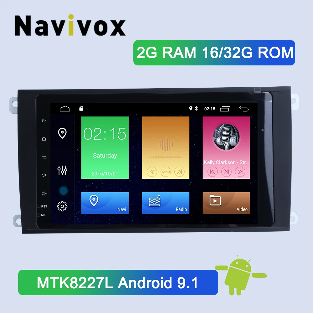 

Android 9.1 Quad-core 9 inch Car multimedia player Radio audio for Porsche Cayenne 2003-2010 car gps navigation NO DVD
