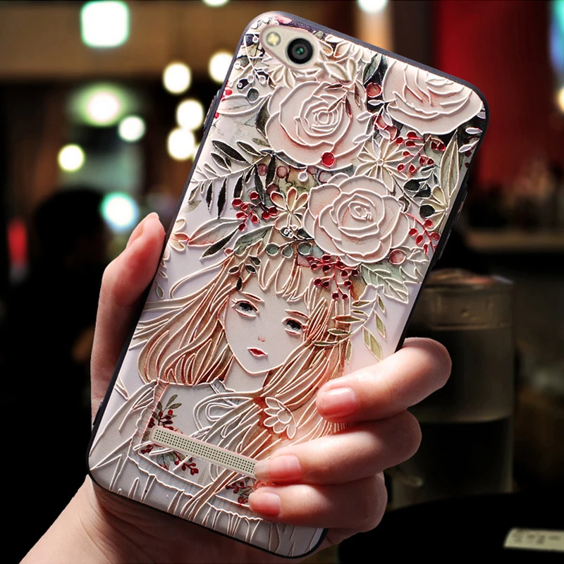 YonLinTan 3D чехол для телефона, чехол для Xiaomi Redmi 5A 5 pro премьер на мультфильм Силиконовые Роскошные кремния задние Чехлы для телефона - Цвет: Girl