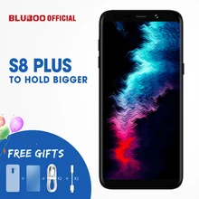 BLUBOO S8 Plus 6.0” 18:9 Smartphone MTK6750T Octa Core 4G RAM 64G ROM Android 7.0 Dual Rear Camera Fingerprint Mobile Phone