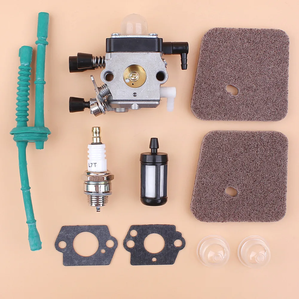 

Carburetor Fuel Hose Air Filter Gasket For STIHL FS45 FS46 FS55 FS55R FS38 FS55RC FS45C FS45L FS55T FS75 FS80 FS85 Trimmer