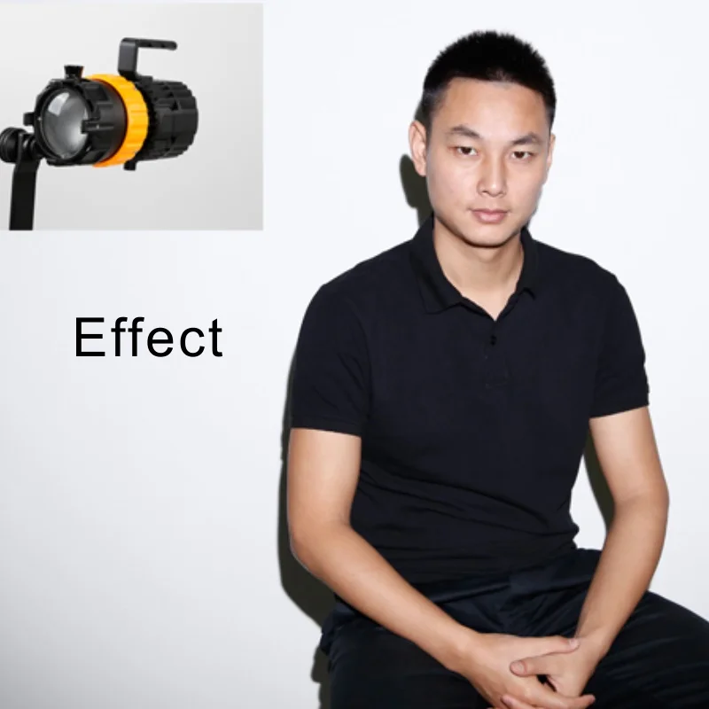 Миниатюрный Точечный светильник Falcon Eyes 5600K 80 Вт фотографический с регулируемой
