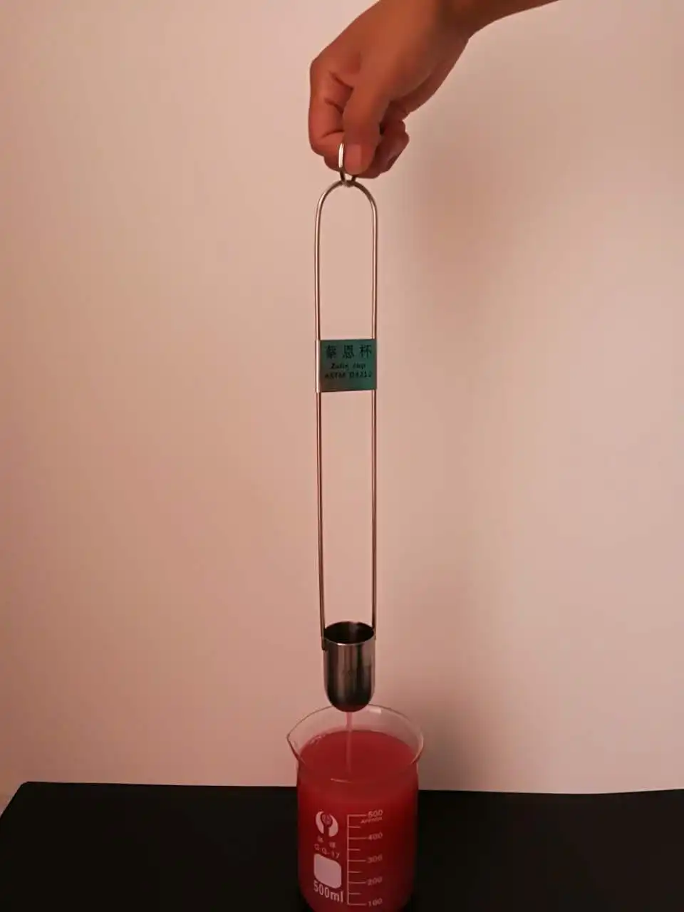 3 Zahn Cup Viscosity Cup Tester Flow Cup Stainless Steel