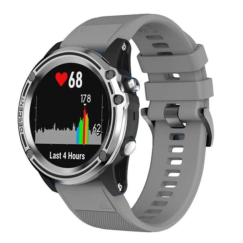 26 мм Quick Release Easy Fit силиконовый сменный ремешок для часов Garmin Fenix 5X/Fenix 5X Plus/Fenix 3 HR/Fenix 3/Tactix Bravo