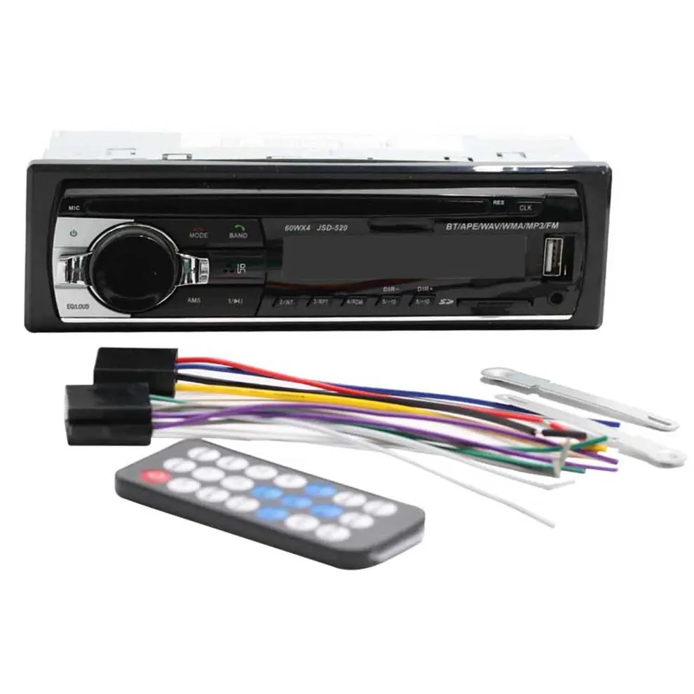 

FM Receiver Radio Stereo Audio Music USB With Digital Screen Bluetooth Car MP3 WMA WAV Player Remote Control Multimedia