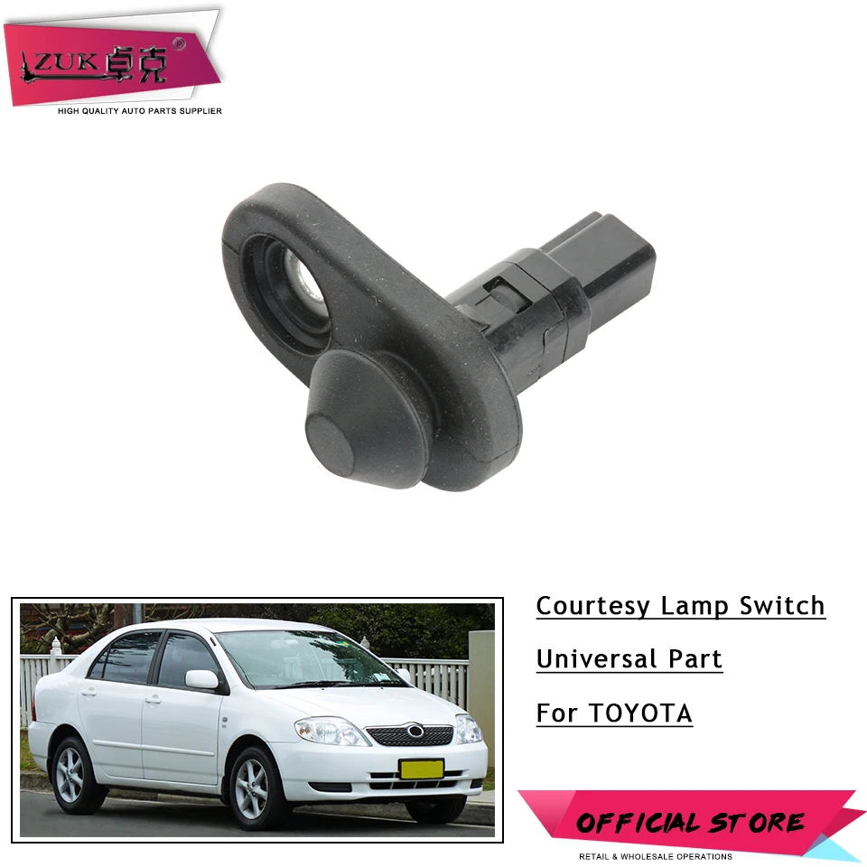 

ZUK Good Front Door Side Door Light Switch For YARIS COROLLA AURIS MR2 RUKUS IS200/300 SC430 PRIUS MIRAI VITZ QUICK 84231-60070