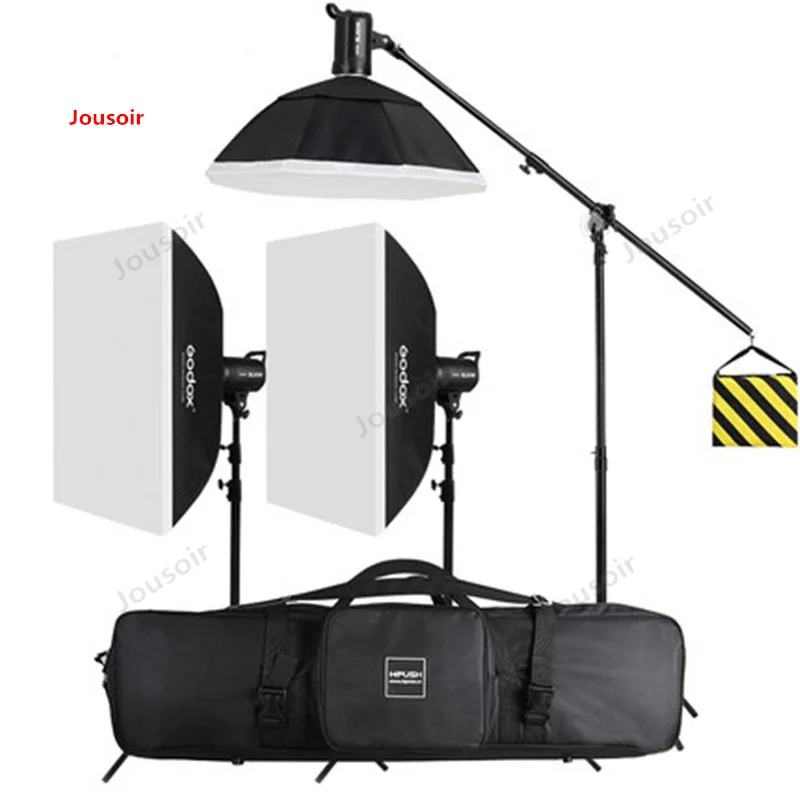 Godox SL60w светодиодный светильник на солнечной батарее комплект из трех ламп камера