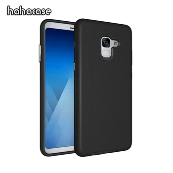 

100pcs Armor Hybrid PC+TPU ShockProof Case For Samsung A3 5 7 2017 A8 Plus A6 2018 J3 5 7 Dual Layer Dirt-resistant Tough Cover