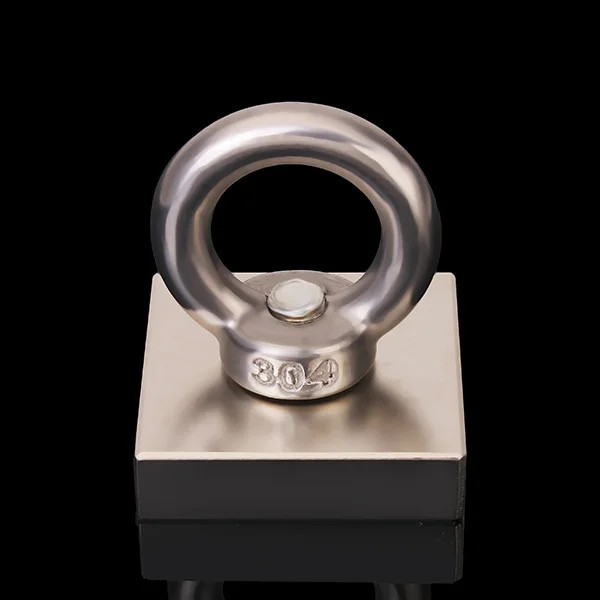 2015 New Sale Atacado Iman Iman Neodimio N35 40x40x44.5mm Eyebolt Ring Magnet Salvage Tool цена 2015 New Sale Atacado Iman Iman Neodimio N35 40x40x44.5mm Eyebolt Ring Magnet Salvage Tool цены онлайн